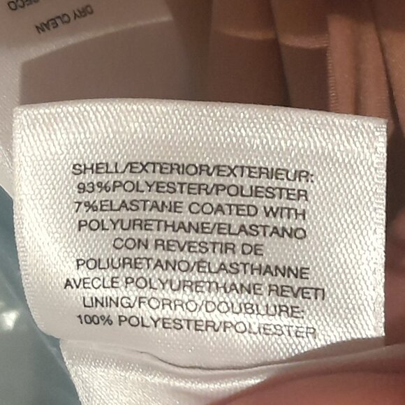 Anne Klein Women's Open Front Double-Breasted Faux Leather Jacket - Picture 5 of 6